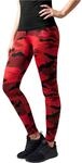 Urban Classics Damen Leggings, Angepasst, Elastan, Mehrfarbig (Red Camo 783), XL