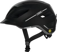 ABUS Stadthelm Pedelec 2.0 MIPS - Fahrradhelm mit R&uuml;cklicht, Schirm, Regenhaube und