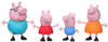 Peppa Pig Peppa’s Club Familie 4er-Pack Spielzeug, 4 Figuren der Familie Wutz in