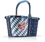 reisenthel carrybag frame Bavaria 6 blau &ndash; Stabiler Einkaufskorb mit viel Stauraum