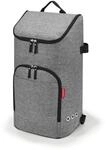 reisenthel citycruiser bag inTwist Silber&ndash; Praktische Einkaufstasche mit mehreren