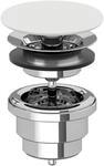 Villeroy & Boch Ablaufventil ohne &Uuml;berlauf, &Oslash; 32 mm &ndash; Wei&szlig; (Stone White)