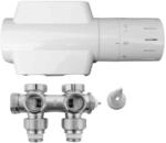 Buderus Badheizk&ouml;rper Multiblock 50 mm Anschluss-Armatur mit Thermostatkopf