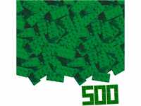Simba 104114547 - Blox, 500 grüne Bausteine für Kinder ab 3 Jahren, 8er Steine, im