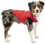 Kurgo Loft Hundejacke, Mit Hundegeschirr kombinierbar, Wasserdicht und reflektierend,