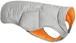 Ruffwear Quinzee Ultra Warm Winter Hundemantel mit Leine Portal & Stuff Sack, Gris,