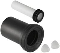 Geberit 152422461 PE Anschlussgarnitur L&auml;nge ohne Muffe 145 mm &oslash; 110 mm, L...