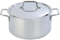 Demeyere 44316 Apollo"Dutch Oven", silber / schwarz, 2.3-qt