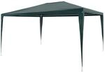 vidaXL Partyzelt 3x4 m Gr&uuml;n Pavillon Gartenzelt Gartenpavillon Bierzelt Zelt
