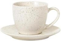 Broste Copenhagen Nordic Vanilla Tasse mit Untertasse 0,15 l