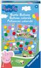 Ravensburger Mitbringspiel 20853 Peppa Pig Bunte Ballone Lustiges Farbwürfelspiel