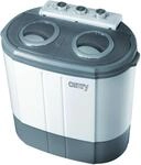 Camry CR8052 Mini Waschmaschine 3 kg mit Salatschleuder/ 60 cm/Ideal f&uuml;r kleine