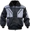 HTR 0623-s-1061 Gr&ouml;&szlig;e Klein Pilot Jacke, Schwarz/Hellgrau