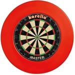 Karella einteiliger Dartboard Surround PU, Auffangring Dartscheiben, 4 Farben,...