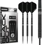 WINMAU Blackout Series 22g Parallel Steel Tip Dartpfeile &ndash; 90% Tungsten Darts...