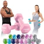 Miweba Sports Neopren Hantelset NKH100 | 𝐏𝐫𝐨𝐟𝐢 Hantel - Hexagon