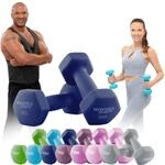 Miweba Sports Neopren Hantelset NKH100 | 0.5-10 kg Gewichte | 𝐏𝐫𝐨𝐟𝐢