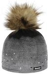 Eisb&auml;r Dip Dye Lux Crystal M&uuml;tze Pudelm&uuml;tze Winterm&uuml;tze Beanie Damenm&uuml;tze