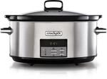 Crockpot Digital-Schongarer Slow Cooker | 7,5 l (10+ Personen) | einstellbare Garzeit