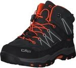 CMP Rigel Mid Trekking Wp Walking Shoe, Antracite-Flash Orange, 39 EU, 3Q12944J