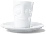 Fifty Eight T02.12.01 Mug Espresso-Mug & Unterteller(vergn&uuml;gt), Hartporzellan,...