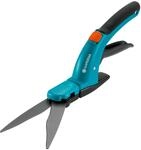 Gardena Comfort Grasschere: Hochwertige Schere mit Wellenschliff-Schneidmesser,