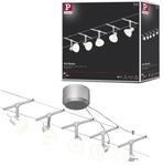 Paulmann 94136 Seilsystem Sheela Set erweiterbar max.5x10W Chrom matt/Opal