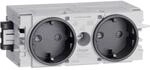 Hager GS20009011 Br&uuml;stungskanal Einsteckmodul (B x H x T) 120 x 50 x 61mm 1 St.