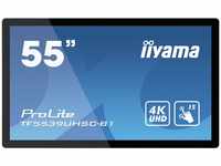 iiyama ProLite TF5539UHSC-B1AG 139cm 55" IPS LED-Monitor 4K UHD Open Frame 15...