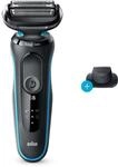Braun Series 5 50-M1200s Rasierer, schwarz/t&uuml;rkis