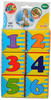 Simba 104011642 - ABC Weiche Stapelwürfel, 6 Würfel im Set, je 7x7cm, in bunten