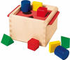 Selecta 62005 Sortierbox, Sortier und Steckspiel aus Holz, 1 Jahr to 3 Jahre, 14 cm