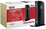 Club 3D CSV-1460 USB 3.0 Dual Display 4K 60Hz Docking Station Schwarz
