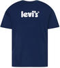 Levi's Herren Ss Relaxed Fit Tee T-Shirt,Poster Logo Dress Blues,M