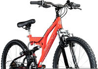 Galano FS180 24 Zoll Mountainbike Full Suspension Jugendfahrrad Fully MTB...