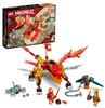 LEGO 71762 NINJAGO Kais Feuerdrache EVO, Drachen Spielzeug ab 6 Jahren mit