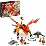 LEGO 71762 NINJAGO Kais Feuerdrache EVO, Drachen Spielzeug ab 6 Jahren mit