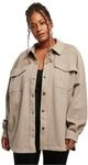 Urban Classics Damen Hemd Ladies Classic Overshirt lighttaupe S