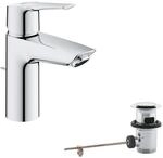 GROHE Start, Waschtischarmatur, wassersparend (Wasserhahn f&uuml;r das Bad, Badarmatur