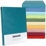 Bassetti Spannbettt&uuml;cher Spannbetttuch 215 wei&szlig; - 011