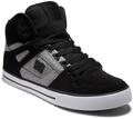 DC Shoes Herren Pure High-top - Leather High-top Shoes Sneaker, Schwarz, 39 EU