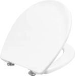 Cornat WC-Sitz "Edolo" - Klassisch wei&szlig;er Look - Pflegeleichter Duroplast - Quick up
