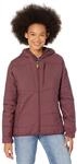 Fj&auml;llr&auml;ven Damen Keb Padded Hoodie Jacke, Port, L