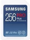 Samsung PRO Plus SD-Karte, 256 GB, UHS-I U3, Full HD & 4K UHD, 160 MB/s Lesen, 120