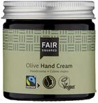 FAIR SQUARED Handcreme Olive 50 ml - feuchtigkeitsspendende Handpflege Creme f&uuml;r