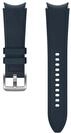 Samsung Hybrid Leather Band (20 mm, M/L) ET-SHR89 f&uuml;r die Galaxy Watch4-Serie, Navy,