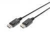 DIGITUS DisplayPort Anschlusskabel, DP St/St, 3,0m, m/Verriegelung, DP, 1.1a konform