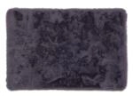 Flauschiger Badezimmerteppich waschbar - Anthrazit 40 x 60 cm (Rechteckig)