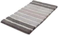 Kleine Wolke Badteppich Phoenix Silbergrau 70 x 120 cm | OEKO-TEX zertifiziert,