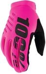 100% 1 BRISKER Damen Handschuhe Neon Pink/Schwarz - M
